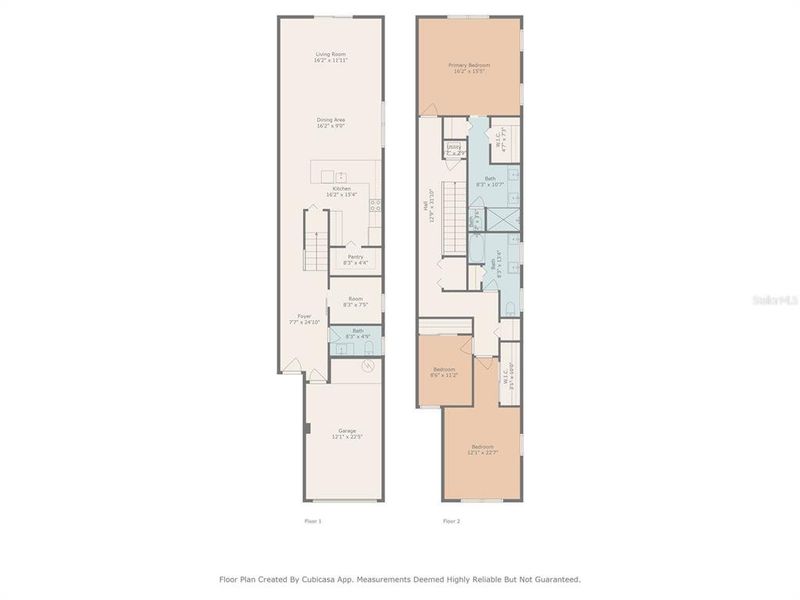 2D floor plan layout of this home in , Tampa, FL (Image 5).