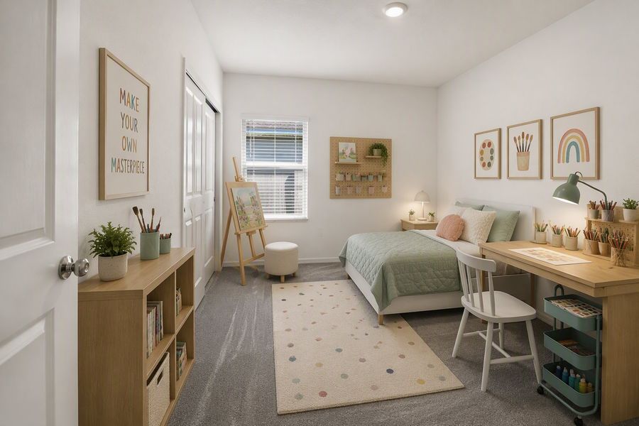Representative furnished interior of a home built from the Oleander by Taylor Morrison in Coopers Meadow, Jacksonville (Image 7).
