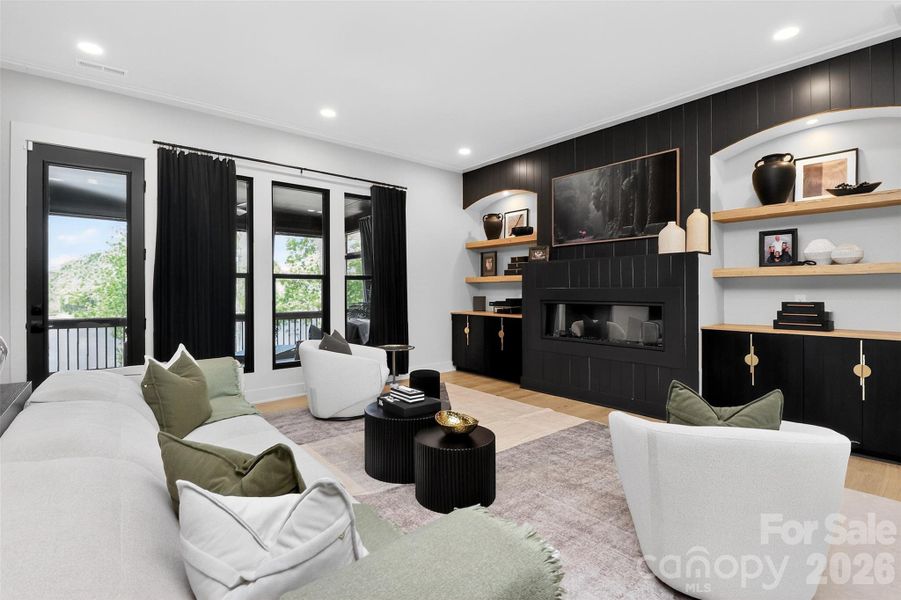 Furnished interior view inside a new home in , Monroe (Image 17).