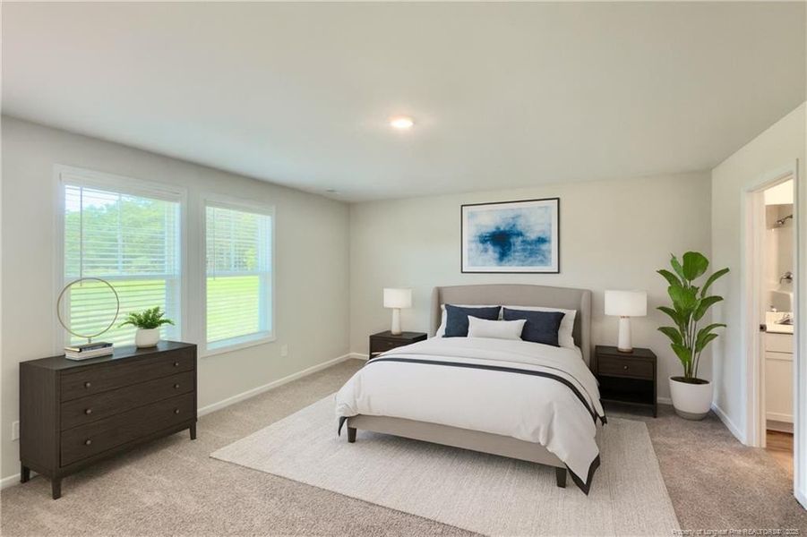 Primary Bedroom-VIRTUALLY STAGED