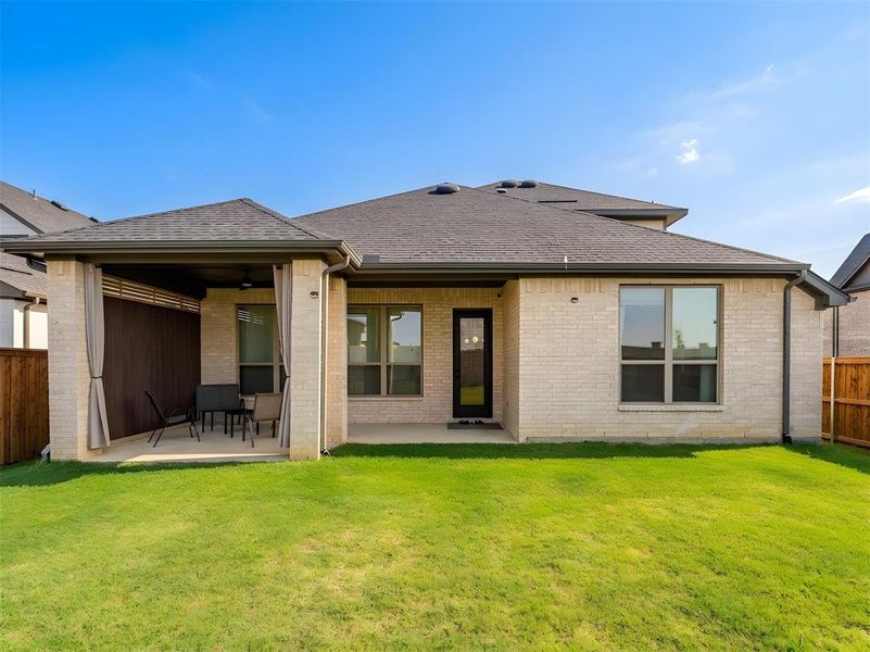 Exterior details and patio area of a home in , Celina (Image 26).