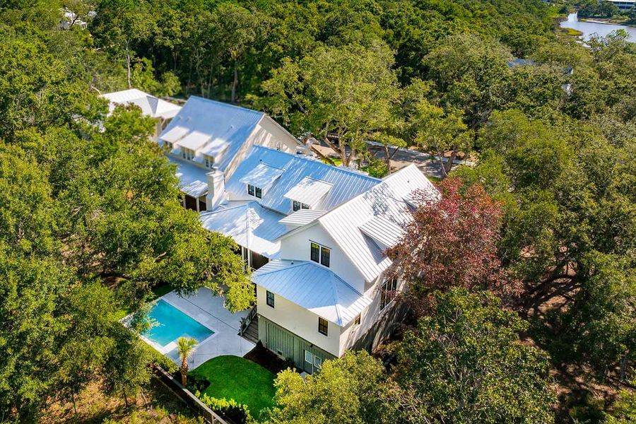Front exterior of a new home in , Johns Island, SC, highlighting curb appeal (Image 28).