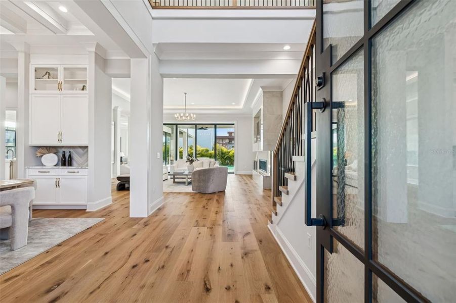 Furnished interior view inside a new home in , Tampa (Image 9).