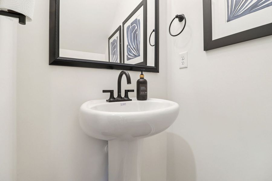 Close-up of interior finishes inside a home in Victorywoods Village Townhomes, Columbia (Image 19). Close-up of interior finishes inside a home in Victorywoods Village Townhomes, Columbia (Image 19).