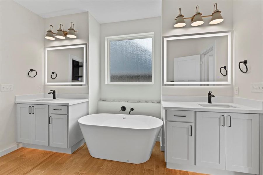 Furnished interior view inside a new home in , Lindale (Image 15).