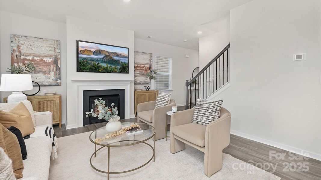 Furnished interior view inside a new home in Zion Springs, Hickory (Image 6).