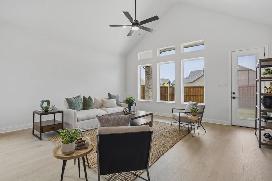 Furnished interior view inside a new home in Talia, Mesquite (Image 24).
