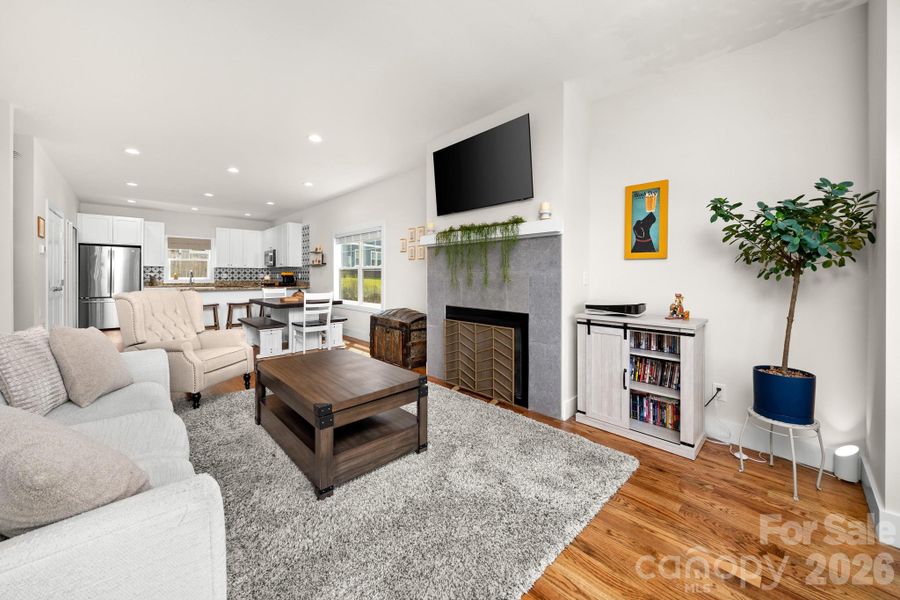 Furnished interior view inside a new home in , Asheville (Image 33). Furnished interior view inside a new home in , Asheville (Image 33).
