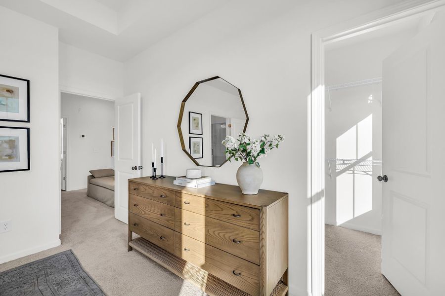Furnished interior view inside a new home in BelleWether, Chattanooga (Image 7).