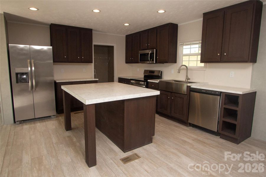 Furnished interior view inside a new home in , Hendersonville (Image 7).