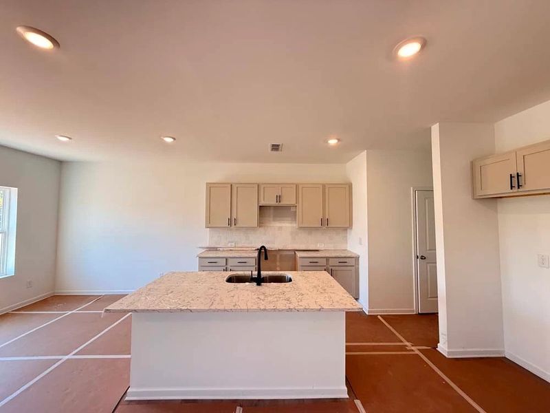Kitchen Construction Progress