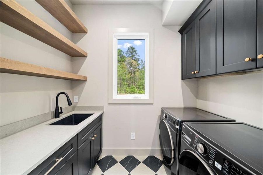 Furnished interior view inside a new home in , Maysville (Image 13).