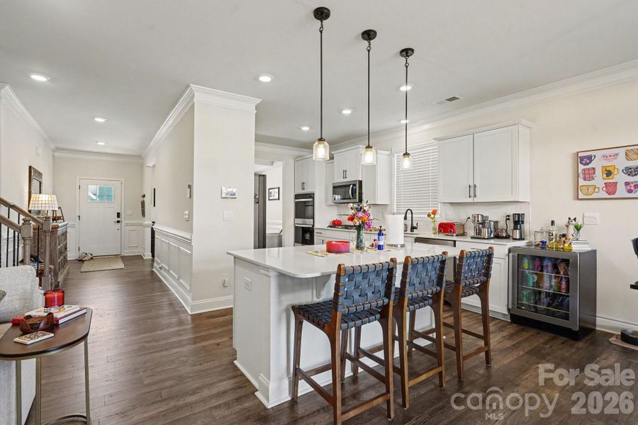 Furnished interior view inside a new home in Falls Cove, Troutman (Image 8). Furnished interior view inside a new home in Falls Cove, Troutman (Image 8).