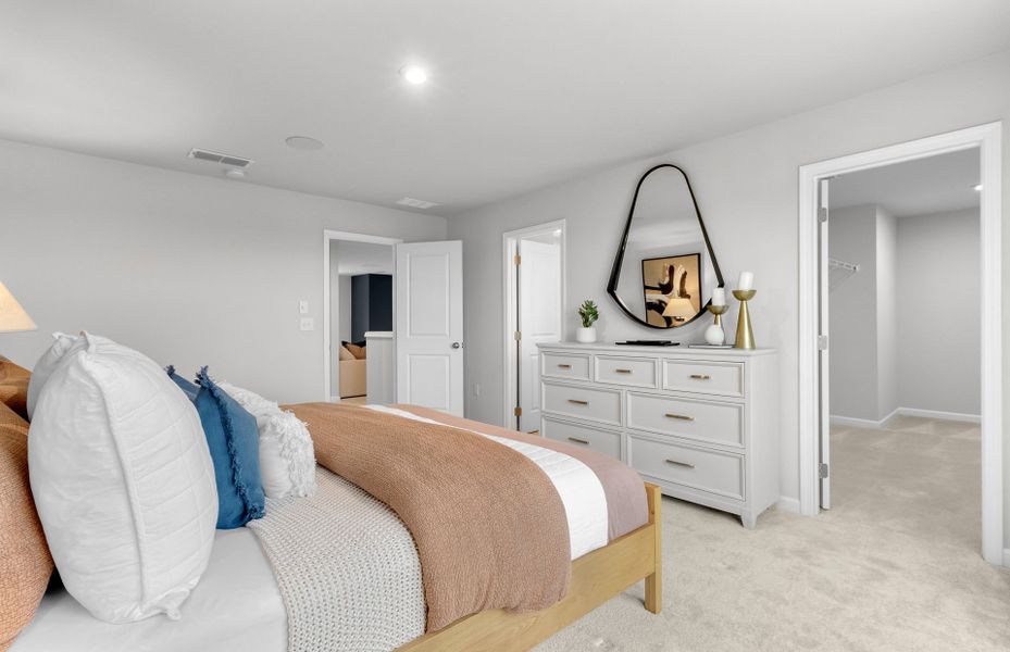 Furnished interior view inside a new home in Carpenter Falls, Durham (Image 14).