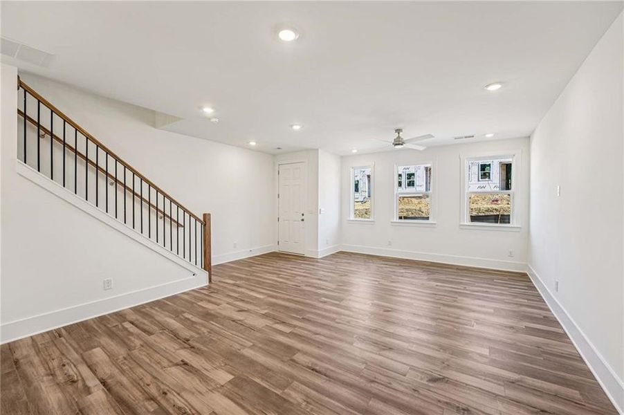Spacious, unfurnished interior of a new home in Park Vue, Atlanta (Image 23). Spacious, unfurnished interior of a new home in Park Vue, Atlanta (Image 23).