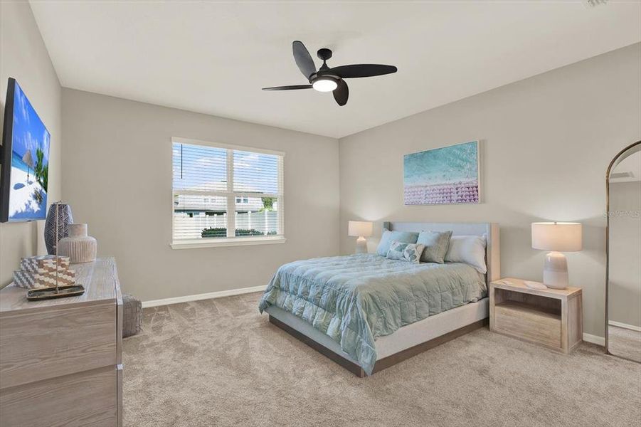 Furnished interior view inside a new home in , Land O' Lakes (Image 27).