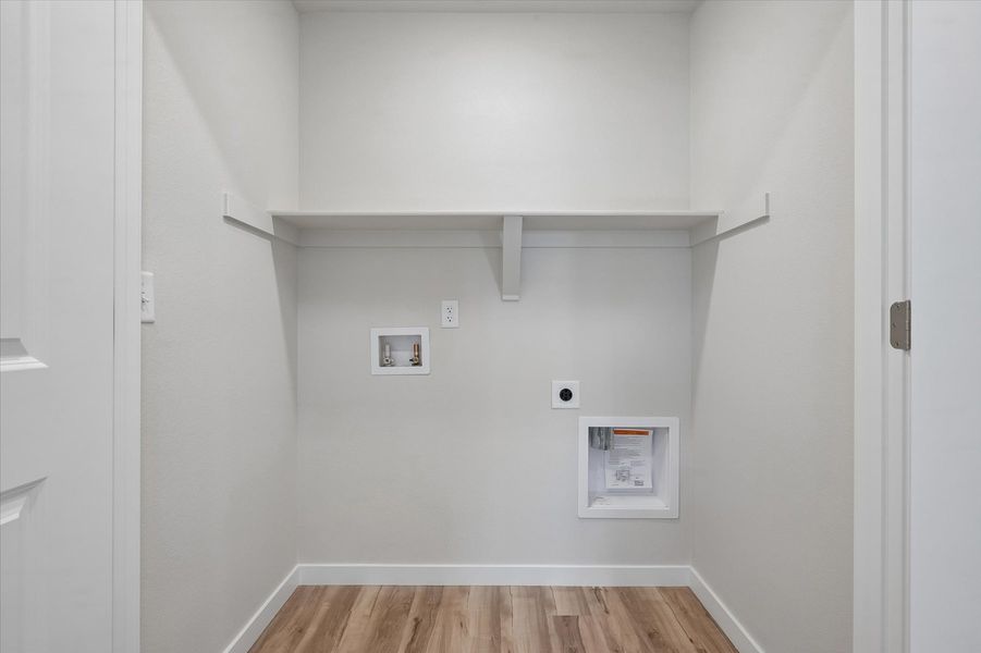 A room with white walls.