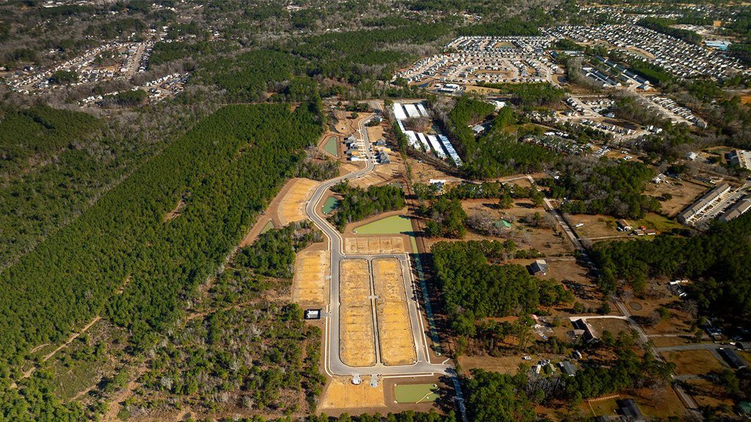 Site preparation for new homesites in The Cove at Mallard Crossing, Summerville (Image 21).