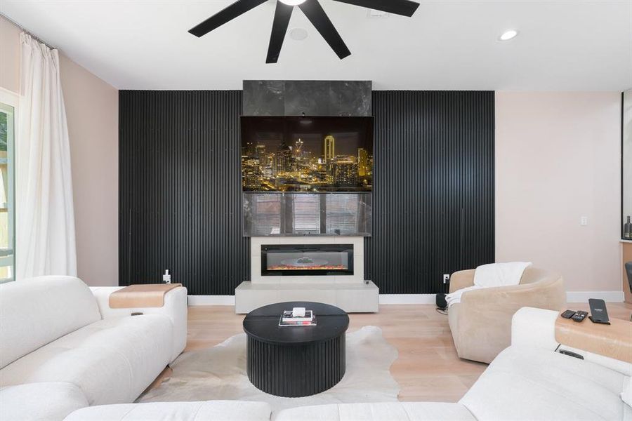 Furnished interior view inside a new home in , Dallas (Image 7). Furnished interior view inside a new home in , Dallas (Image 7).