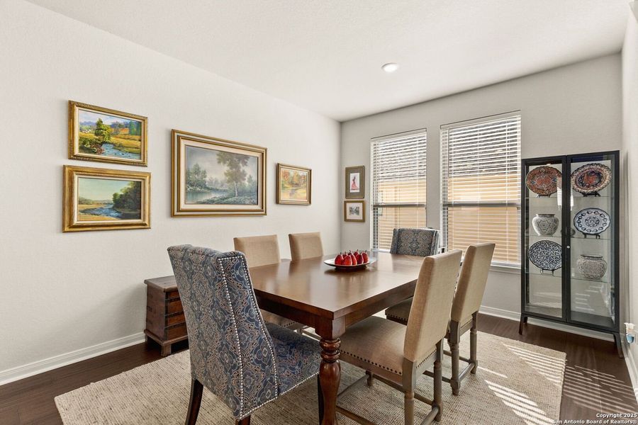Furnished interior view inside a new home in Overlook at Creekside, New Braunfels (Image 4).