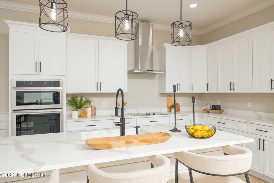 Furnished interior view inside a new home in , St. Augustine (Image 16).