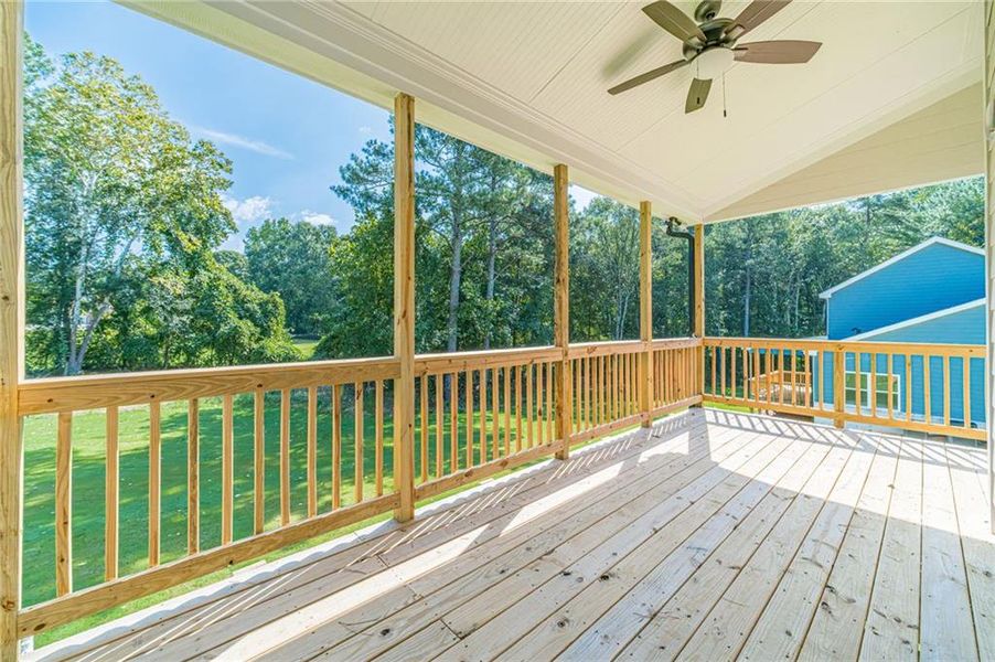 Exterior details and patio area of a home in , Loganville (Image 29).