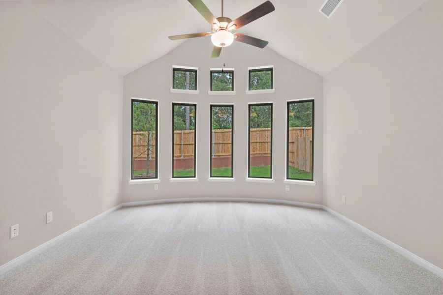 Spacious, unfurnished interior of a new home in Wildtree, Magnolia (Image 27).