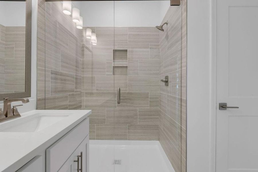 Furnished interior view inside a new home in Maddox Landing, Hoschton (Image 6).