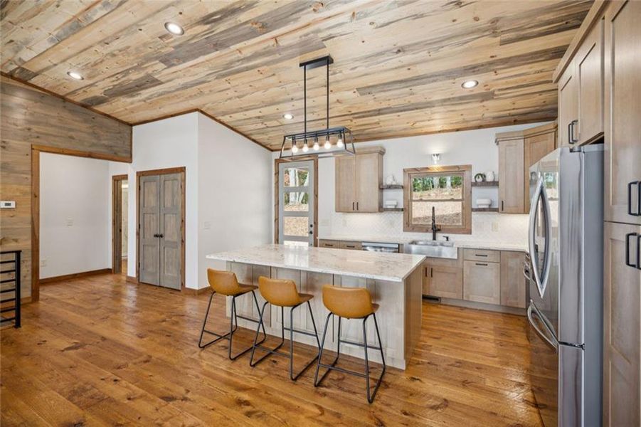 Furnished interior view inside a new home in , Mineral Bluff (Image 13).