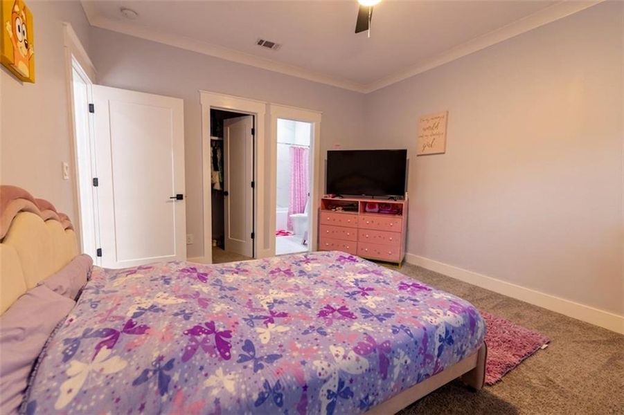 Furnished interior view inside a new home in , Snellville (Image 18).