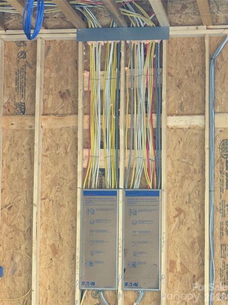 Rough electrical Panel in Garage 2-6-26