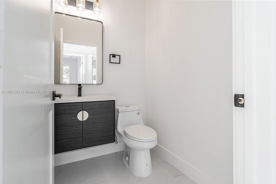 Furnished interior view inside a new home in , Dania Beach (Image 12). Furnished interior view inside a new home in , Dania Beach (Image 12).