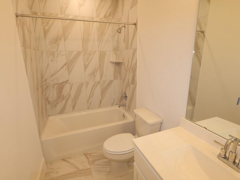 Furnished interior view inside a new home in Marvida, Cypress (Image 10). Furnished interior view inside a new home in Marvida, Cypress (Image 10).