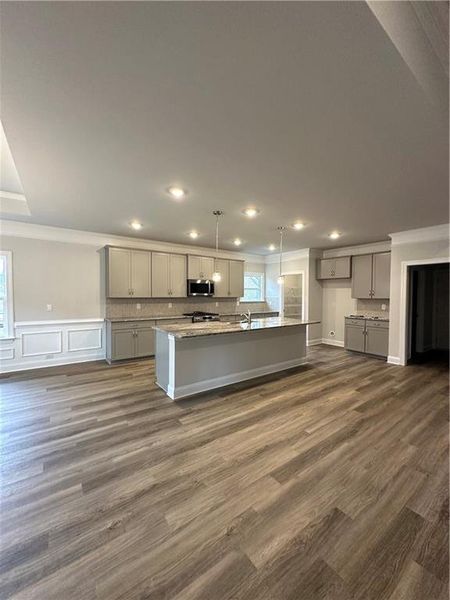 Furnished interior view inside a new home in Mirror Lake at South Harbour, Villa Rica (Image 4).