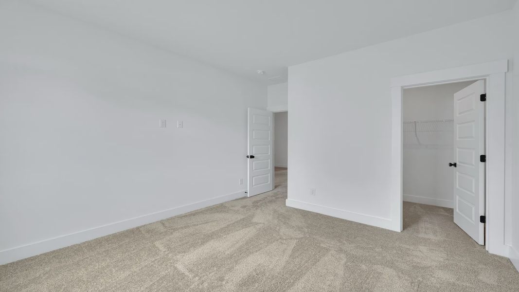 Furnished interior view inside a new home in Oak Landing, Mount Pleasant (Image 27). Furnished interior view inside a new home in Oak Landing, Mount Pleasant (Image 27).