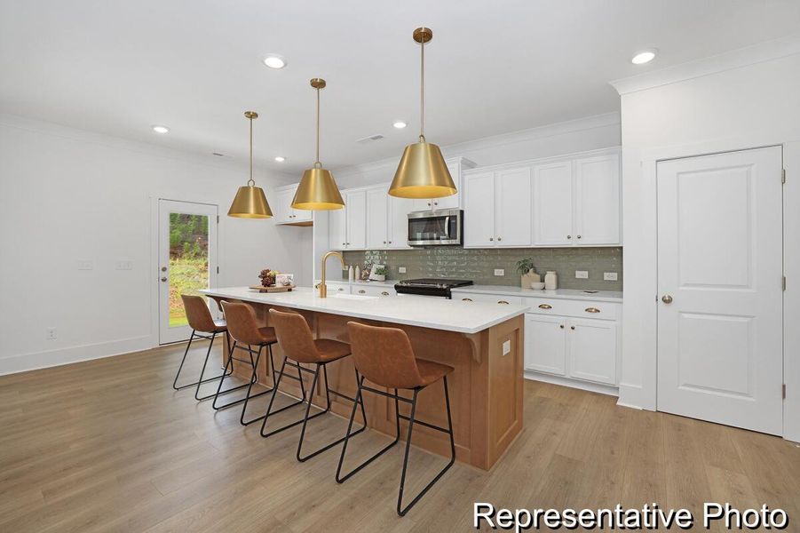 Furnished interior view inside a new home in , Ridgeville (Image 4).