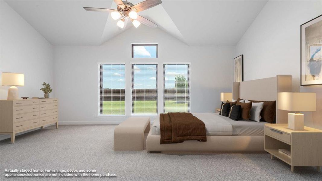 Furnished interior view inside a new home in Talon Hills 60'/70', Fort Worth (Image 8). Furnished interior view inside a new home in Talon Hills 60'/70', Fort Worth (Image 8).