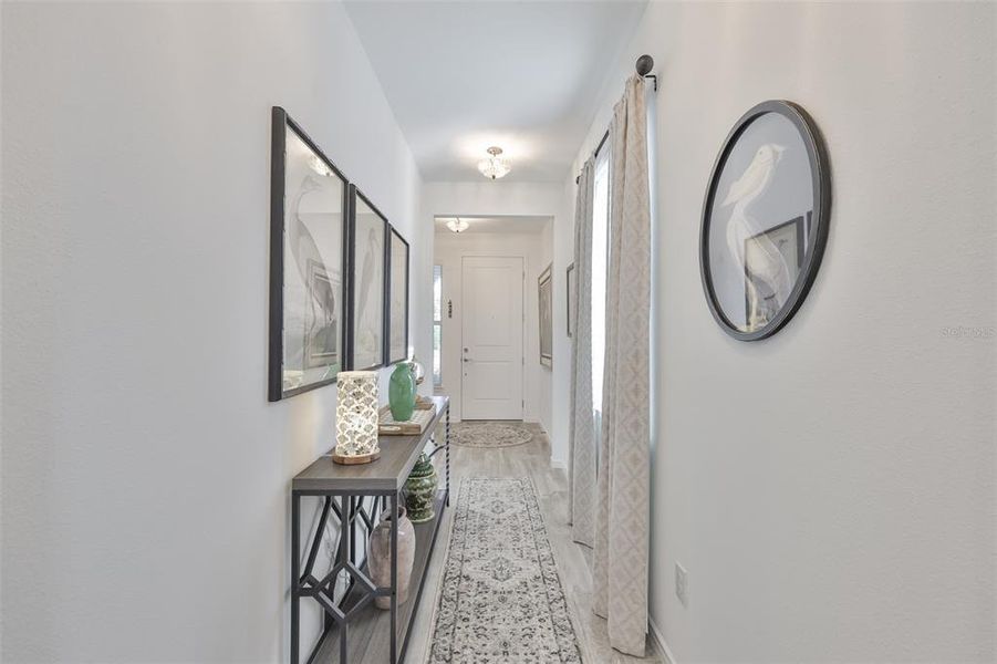 Furnished interior view inside a new home in Del Webb BayView, Parrish (Image 32).