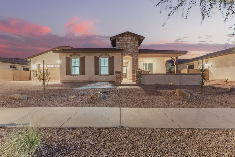 Exterior details and patio area of a home in Bellero Estates, Queen Creek (Image 25). Exterior details and patio area of a home in Bellero Estates, Queen Creek (Image 25).