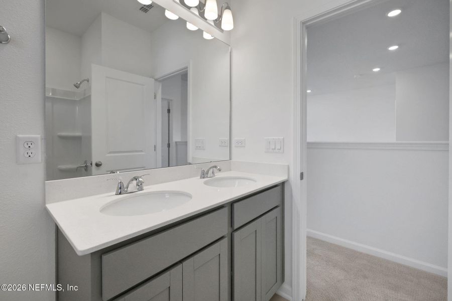 Furnished interior view inside a new home in Hyland Trail, Green Cove Springs (Image 5).