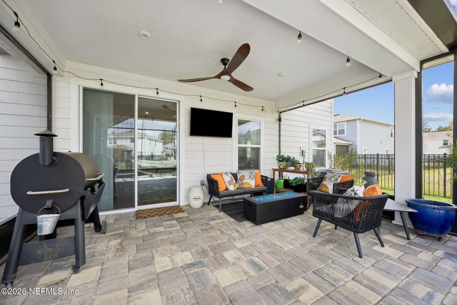 Exterior details and patio area of a home in , St. Augustine (Image 3).