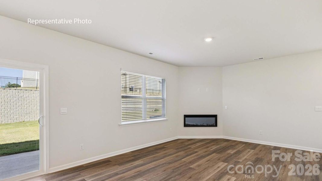 Spacious, unfurnished interior of a new home in Secrest Commons, Monroe (Image 24).