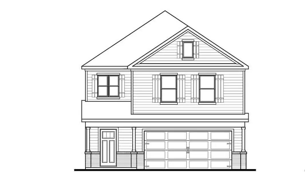 Representative rendering of the exterior for the Edmon by D.R. Horton (Image 2). Representative rendering of the exterior for the Edmon by D.R. Horton (Image 2).