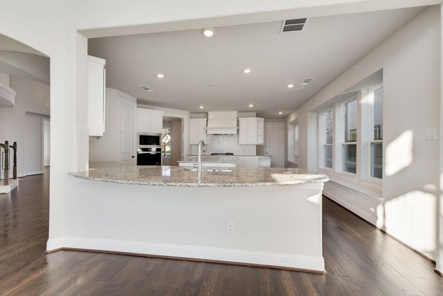 Furnished interior view inside a new home in Somercrest, Midlothian (Image 14).