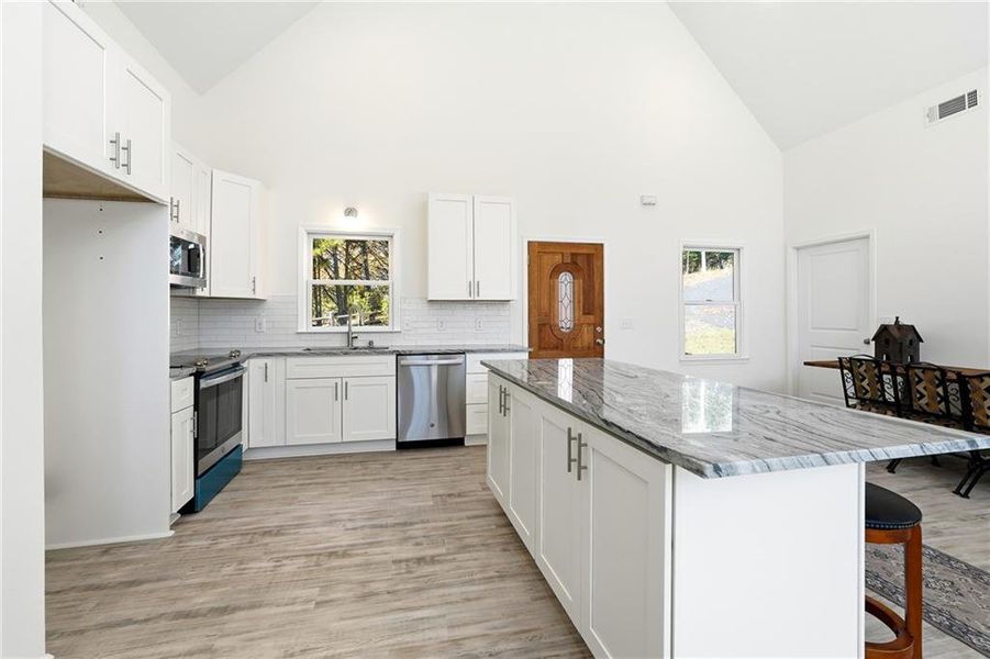 Furnished interior view inside a new home in , Cumming (Image 8).