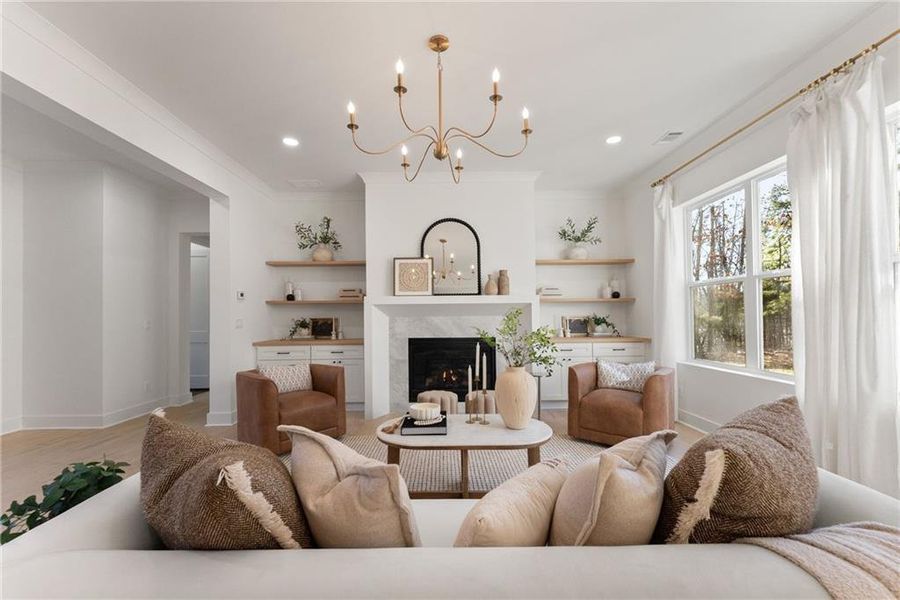 Furnished interior view inside a new home in , Cumming (Image 20). Furnished interior view inside a new home in , Cumming (Image 20).