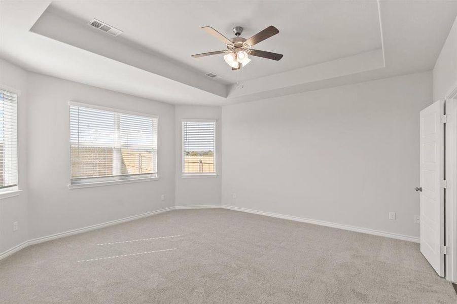 Spacious, unfurnished interior of a new home in Retreat at Fossil Creek, Fort Worth (Image 14). Spacious, unfurnished interior of a new home in Retreat at Fossil Creek, Fort Worth (Image 14).