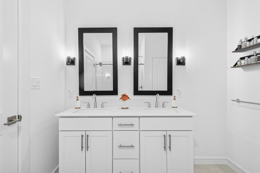 Relaxing primary bath (*Photo not of actual home and used for illustration purposes only.)