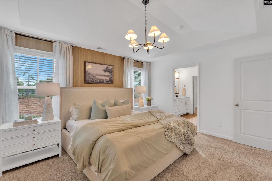 Furnished interior view inside a new home in Boykin Hills, Chapin (Image 23).