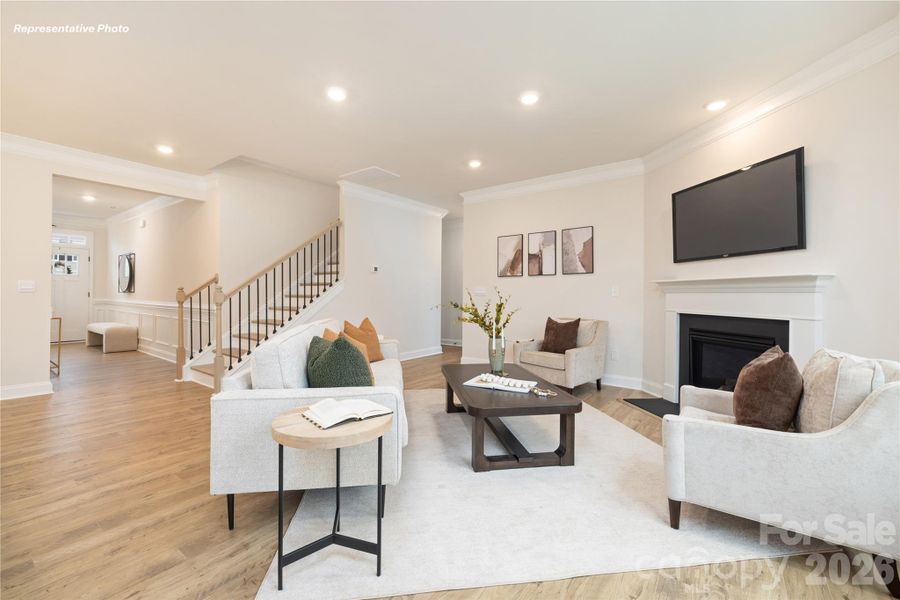 Furnished interior view inside a new home in Brantley, Mooresville (Image 14).